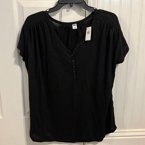 New with tags black Old Navy top